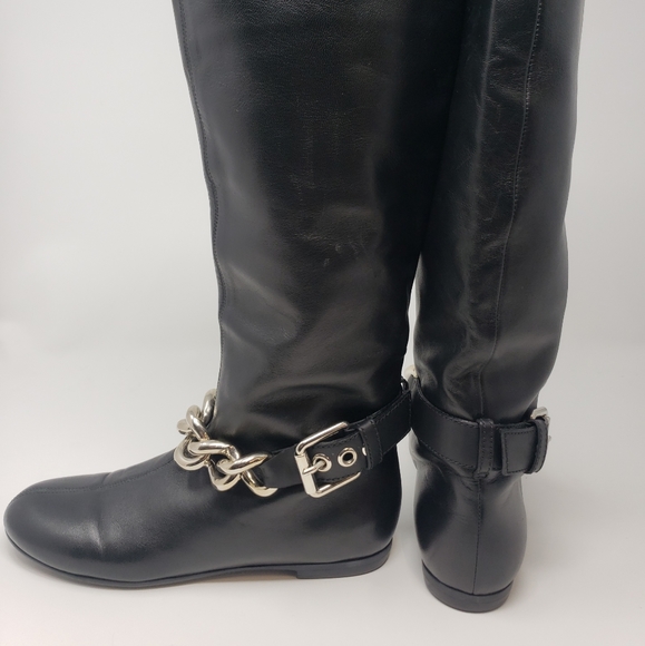 Giuseppe Zanotti Black Leather Calf Boots - Picture 3 of 14
